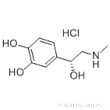 Chlorhydrate d&#39;épinéphrine CAS 55-31-2